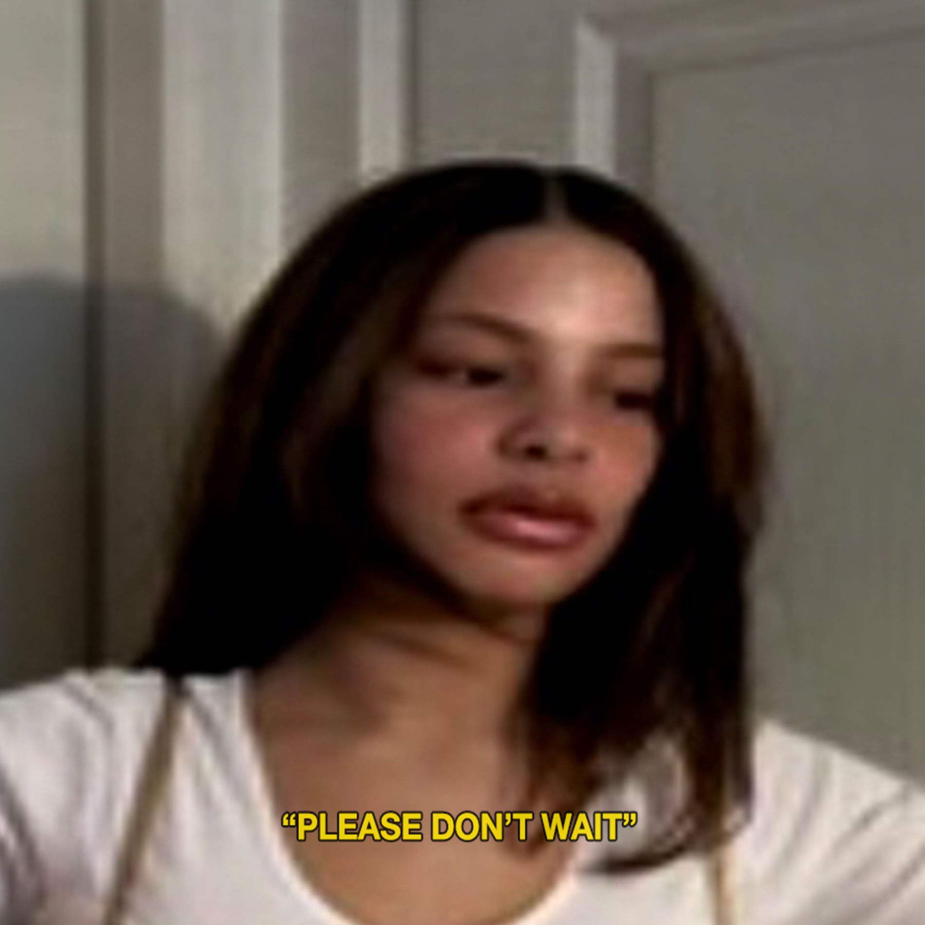 Album cover of please don't wait