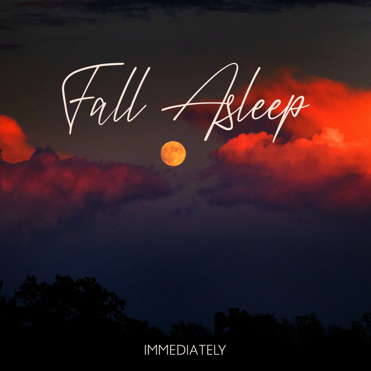 Album cover of Fall Asleep Immediately: Relief from Pain Caused by Stress, Super Low Frequency Healing Music