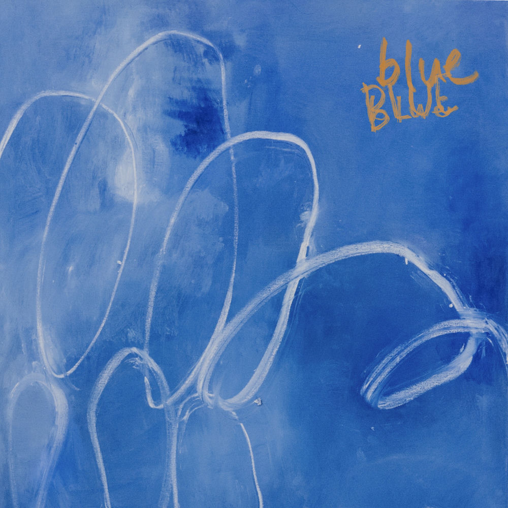 Blue artwork