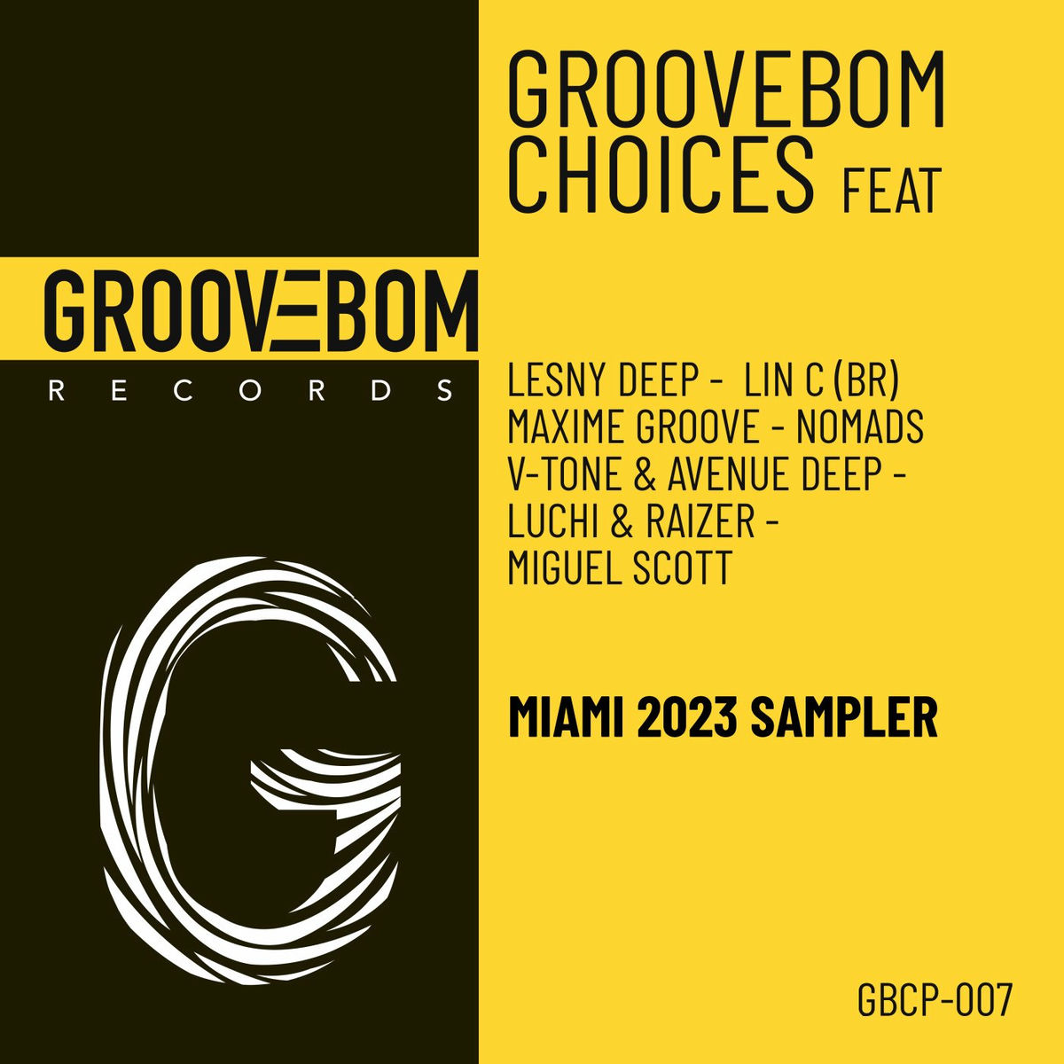 Album cover of Groovebom Choices - Miami 2023 Sampler