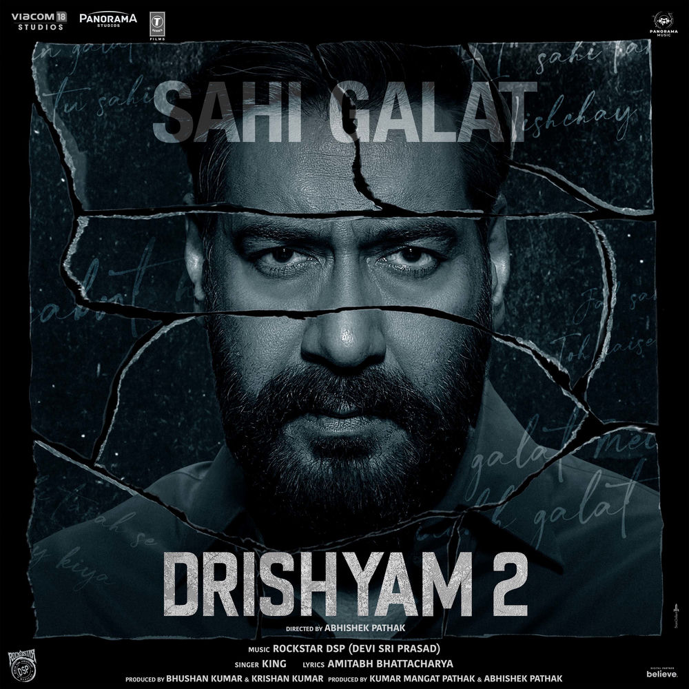 Album artwork for Sahi Galat (From Drishyam 2) by King