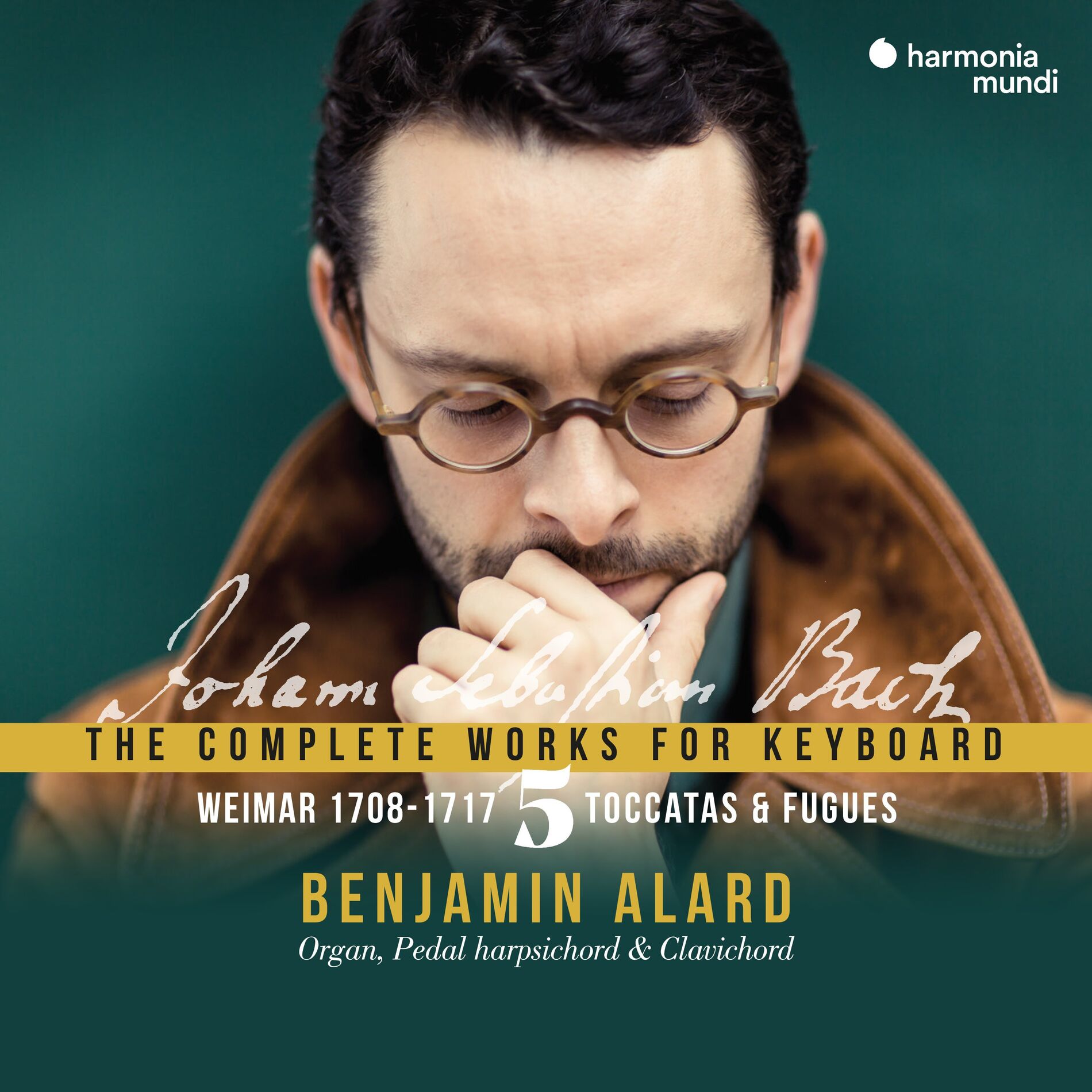 Album cover of J.S. Bach: The Complete Works for Keyboard, Vol. 5, 