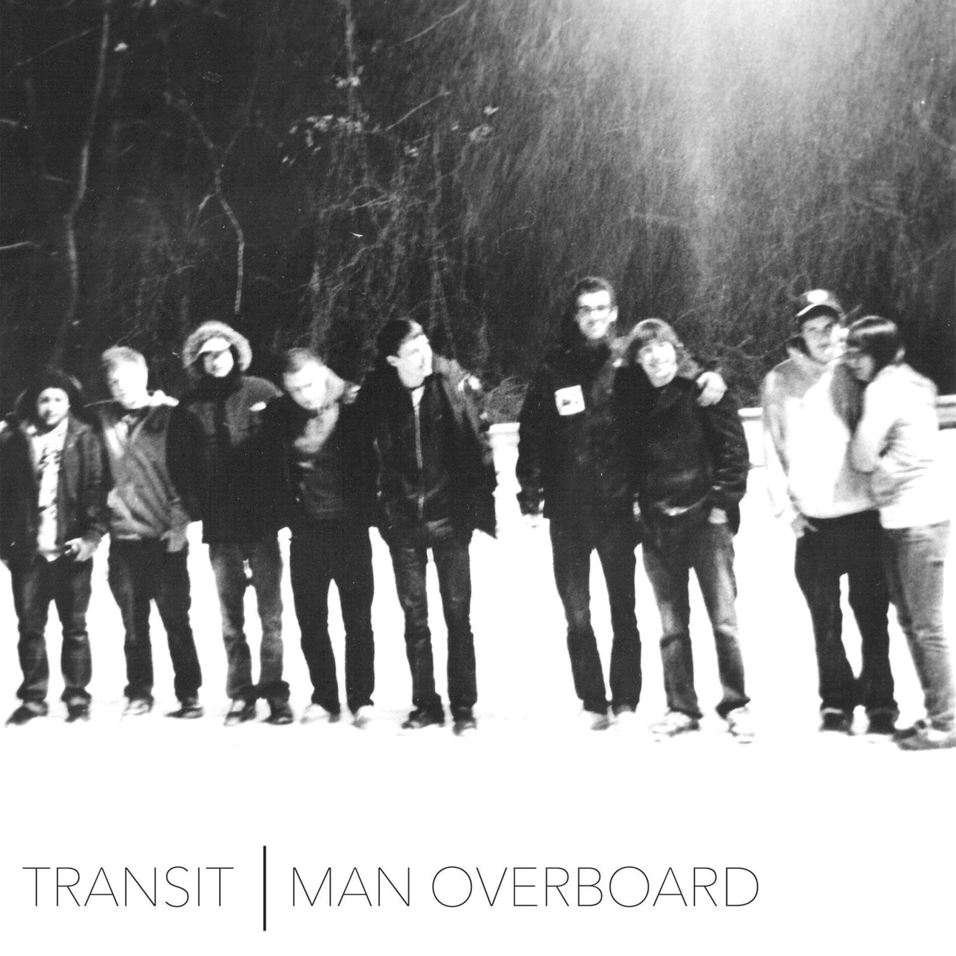 Album cover of Man Overboard / Transit Split