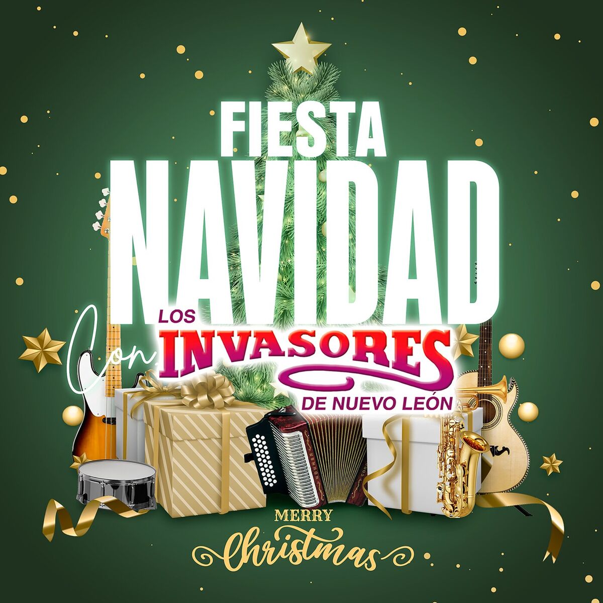 Album cover of Fiesta Navidad Con Los Invasores De Nuevo León 