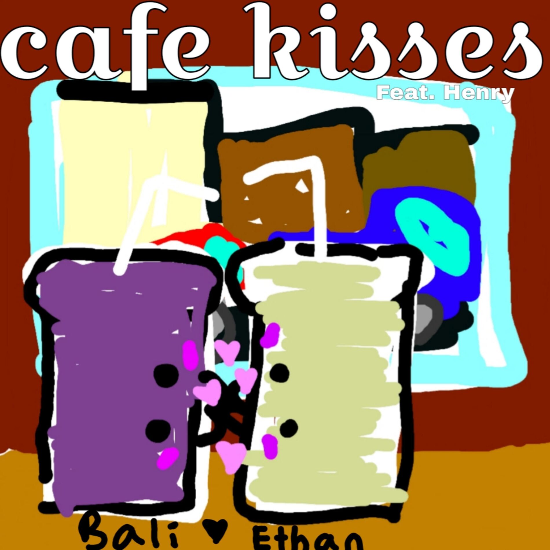 Album cover of Cafe Kisses (feat. Henry)