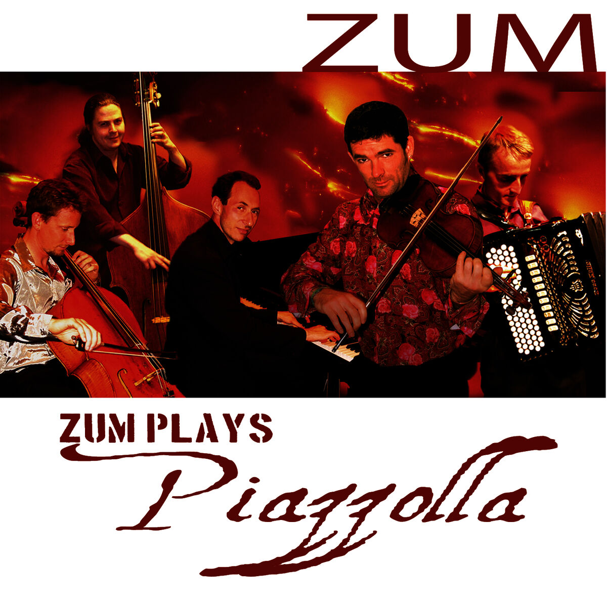 Album cover of ZUM Plays Piazzolla