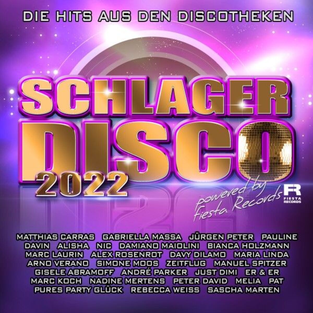 Album cover of Schlagerdisco 2022 - Die Hits aus den Discotheken
