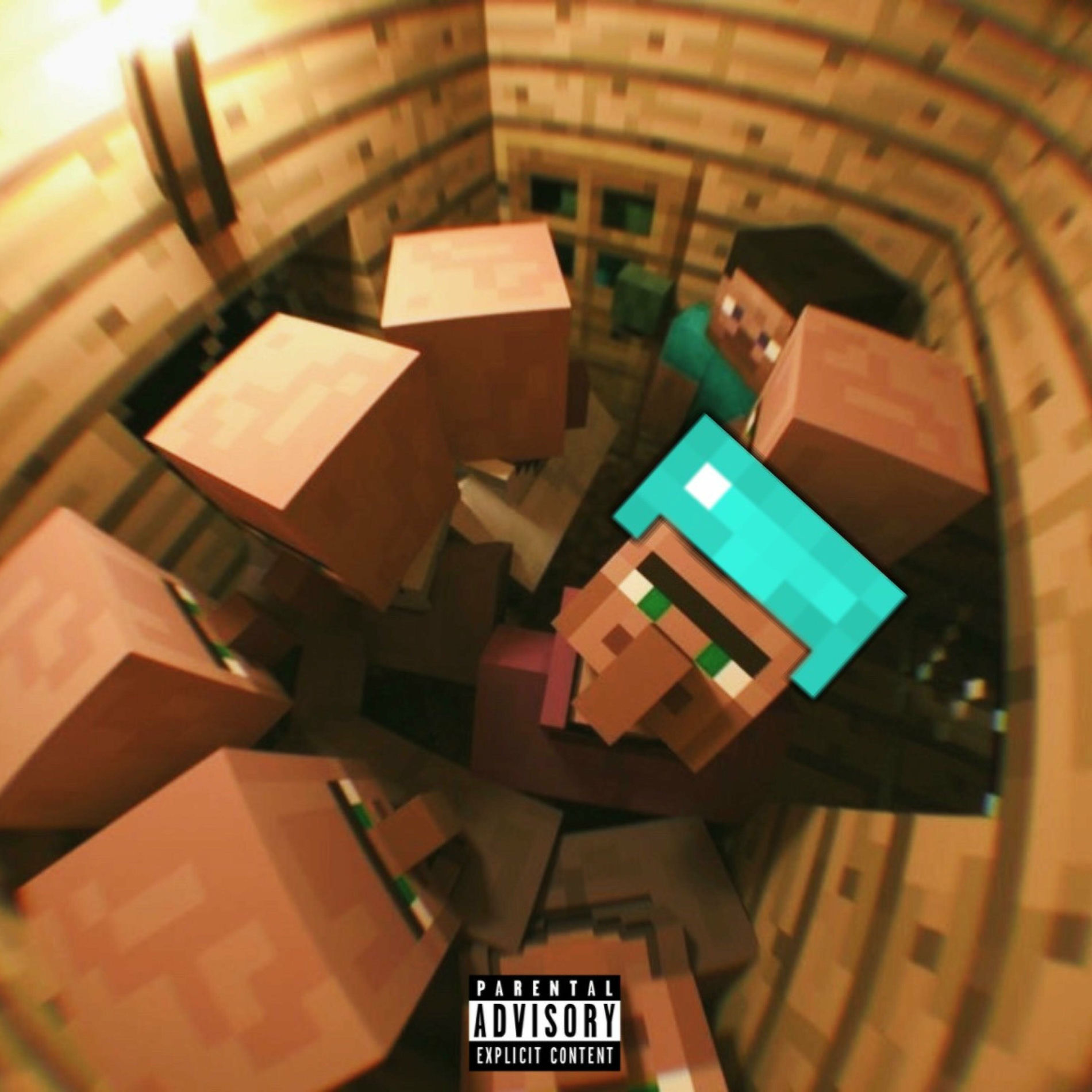 Album cover of minecraft mit den goons