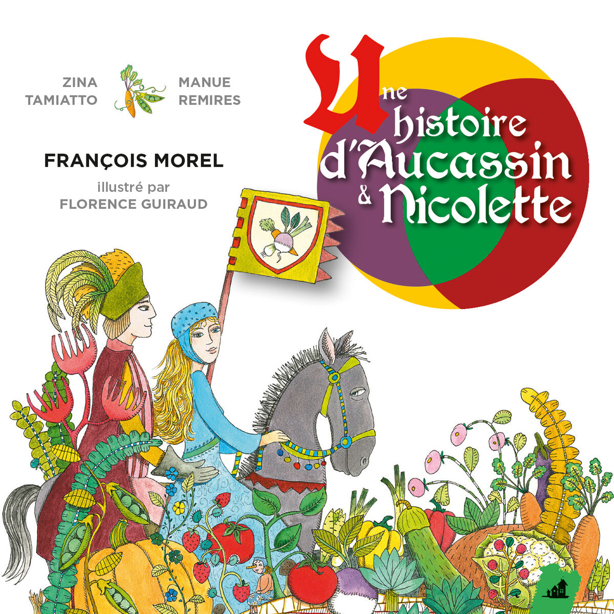 Album cover of Une histoire d'Aucassin et Nicolette
