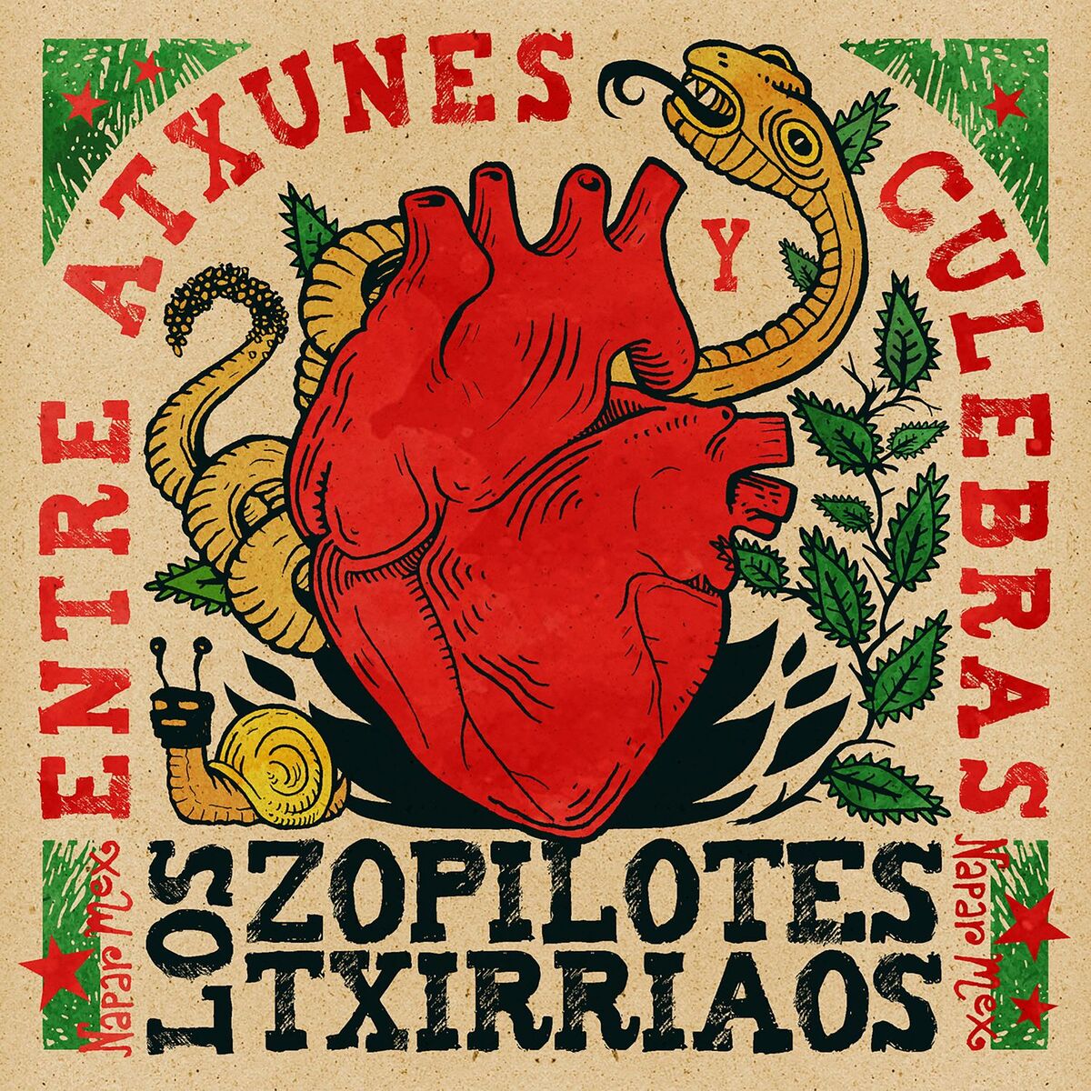 Album cover of Entre Atxunes y Culebras