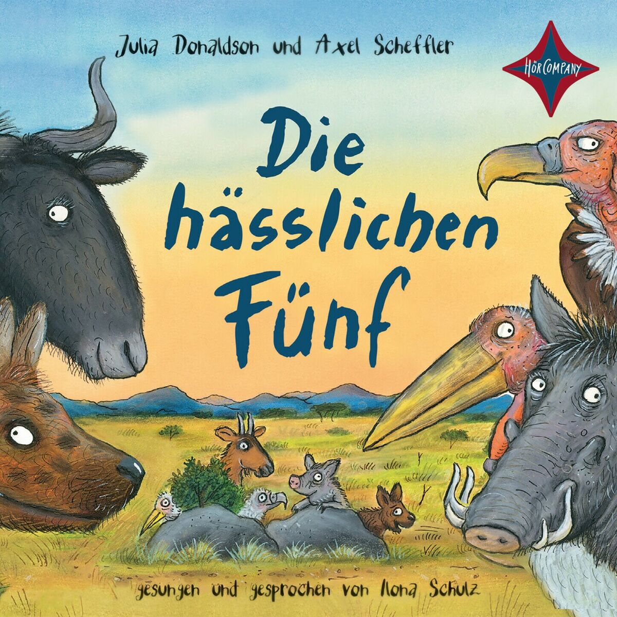 Album cover of Die hässlichen Fünf (ungekürzt)