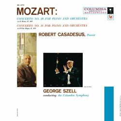 Cover of Mozart: Piano Concertos 18 & 20 (Remastered)