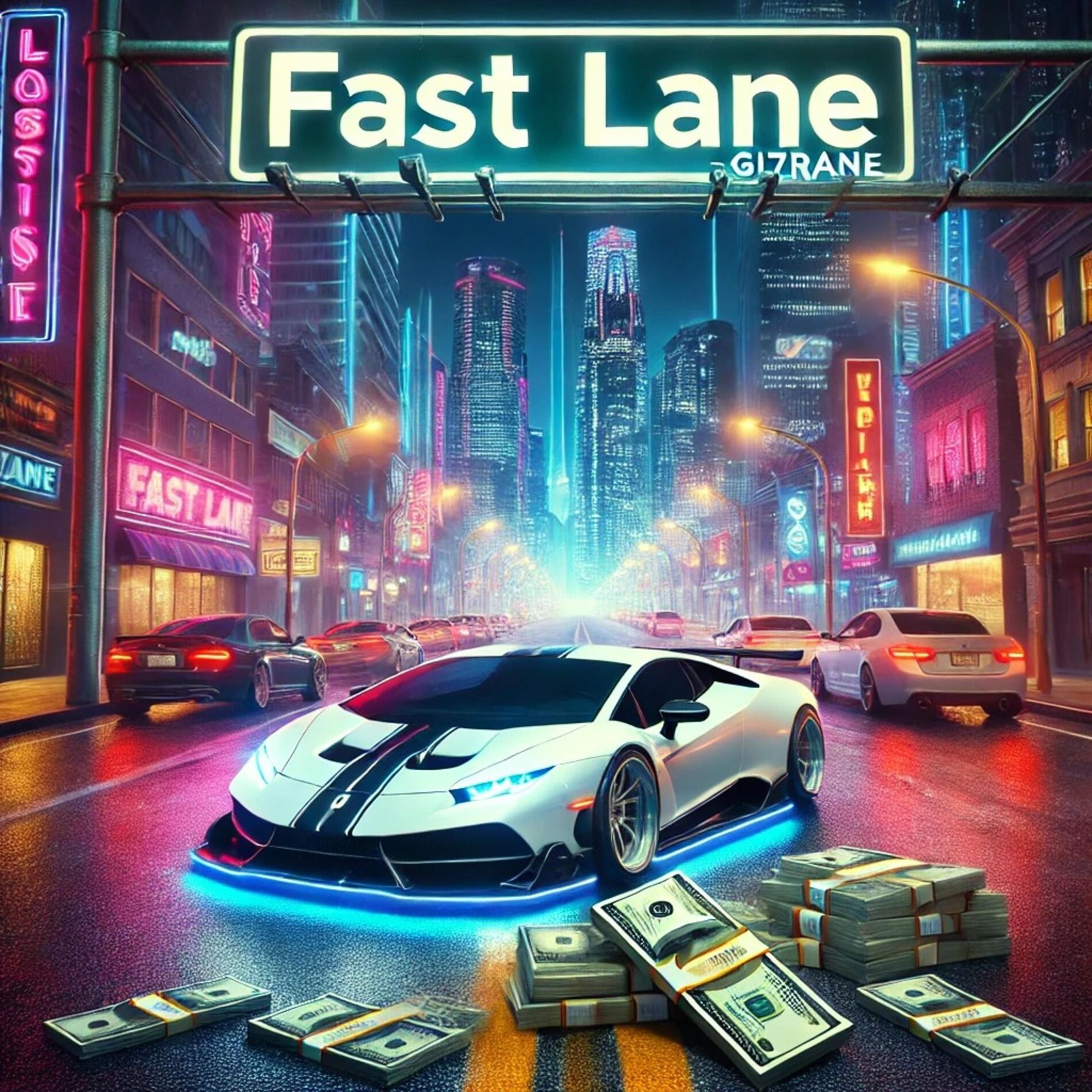 Album cover of (Fast Lane)