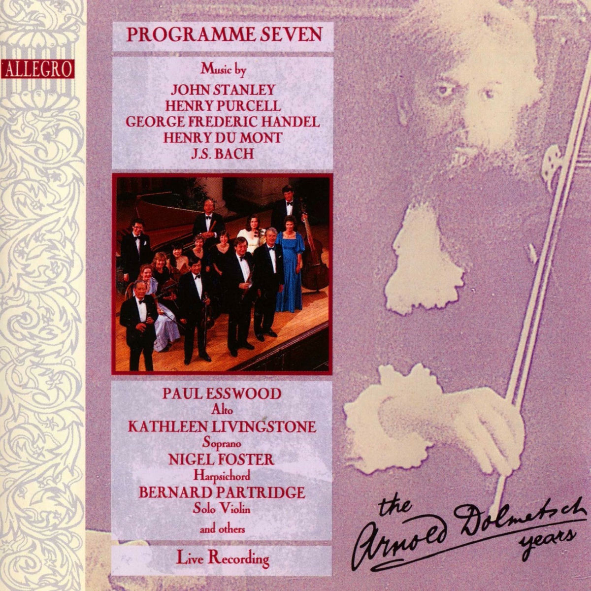 Album cover of Programme Seven