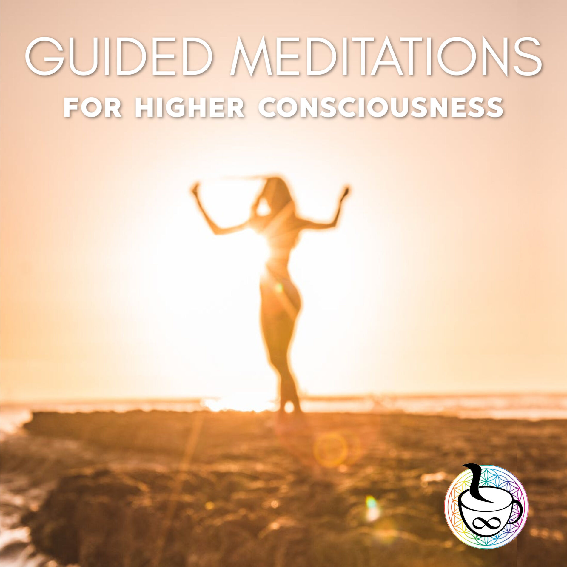 Album cover of Guided Meditations For Higher Consciousness