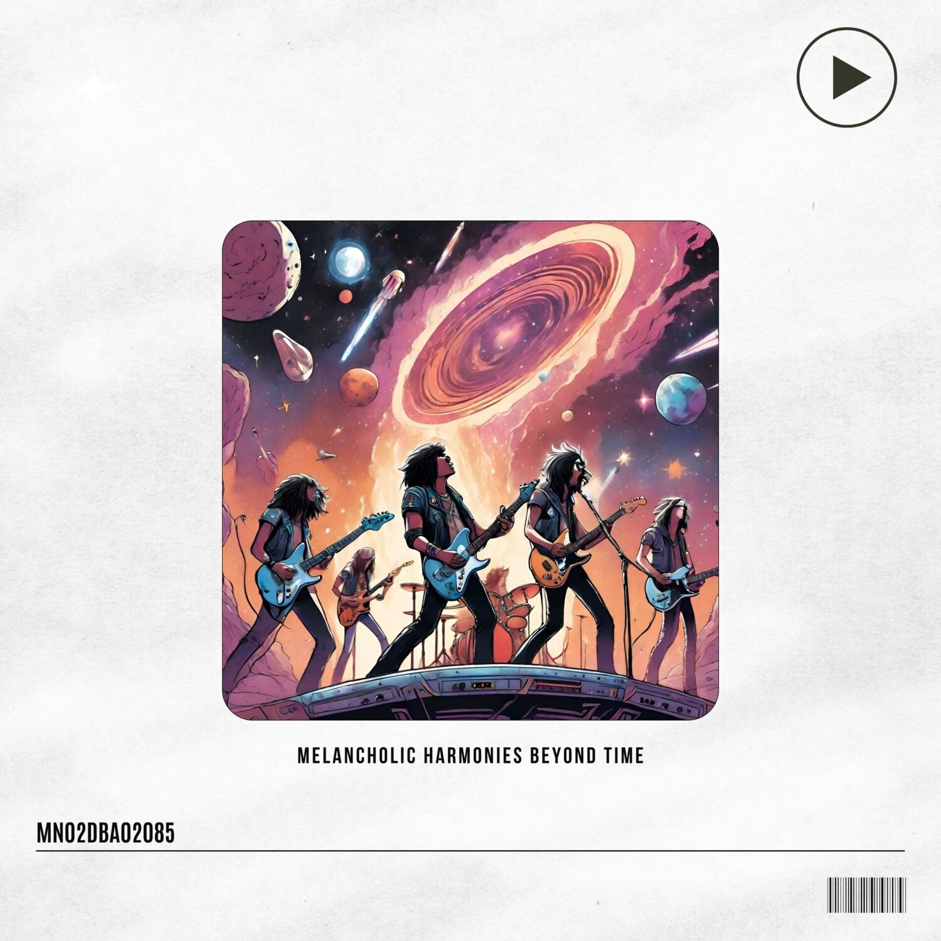 Album cover of Melancholic Harmonies Beyond Time