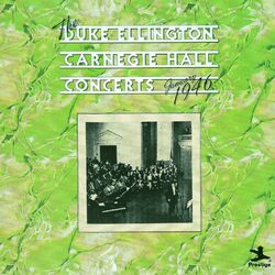 Cover of The Duke Ellington Carnegie Hall Concerts, January 1946