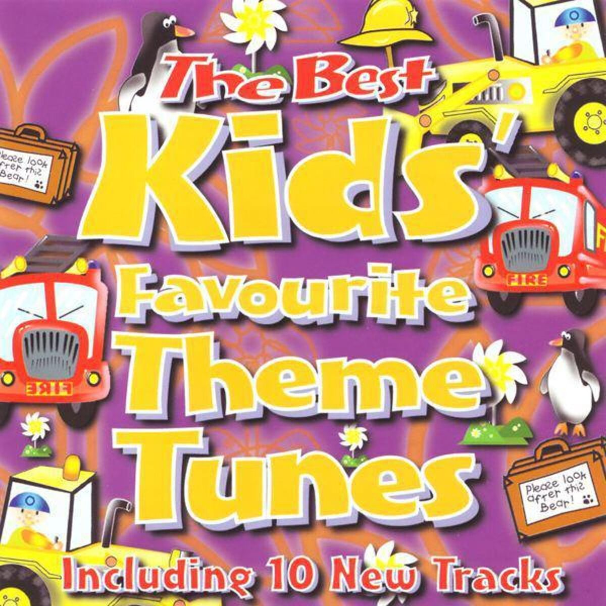 Album cover of The Best Kids' Favourite Theme Tunes