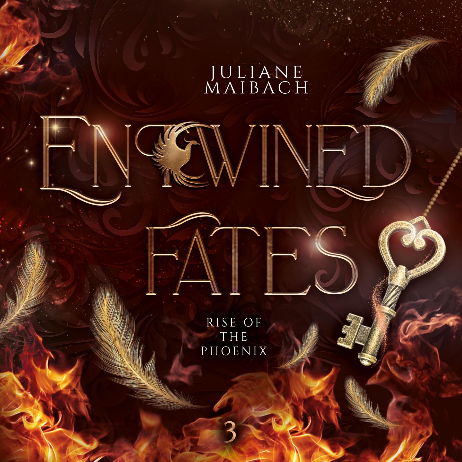 Album cover of Entwined Fates: Rise of the Phoenix - Fantasy Audiobook