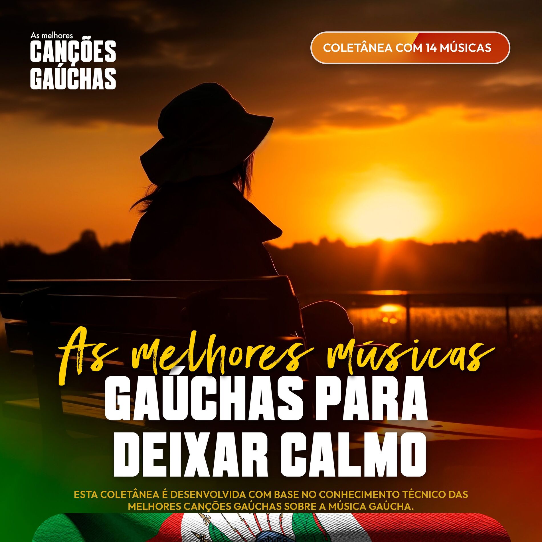 Album cover of AS MELHORES MÚSICAS GAÚCHAS PARA DEIXAR CALMO