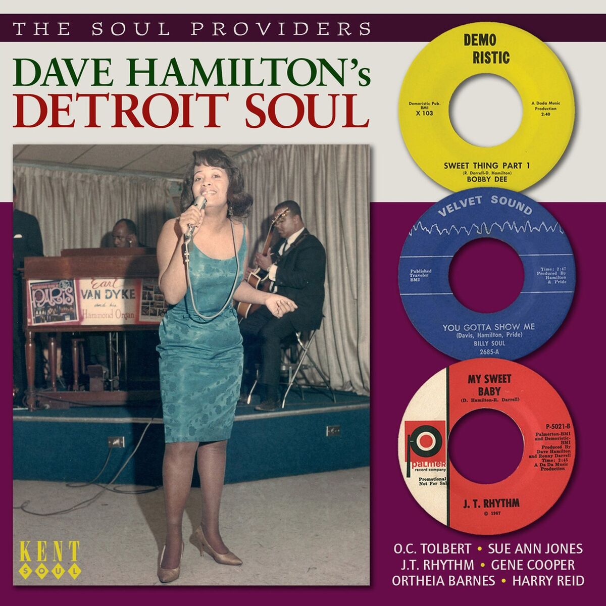 Album cover of Dave Hamilton's Detroit Soul