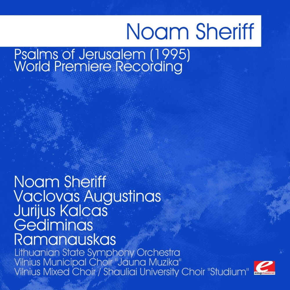 Picture of Sheriff: Psalms of Jerusalem (1995) - World Premiere Recording (Digitally Remastered)