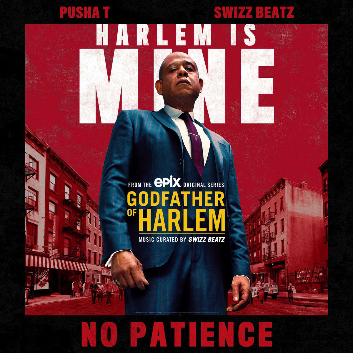Album cover of No Patience (feat. Pusha T & Swizz Beatz)