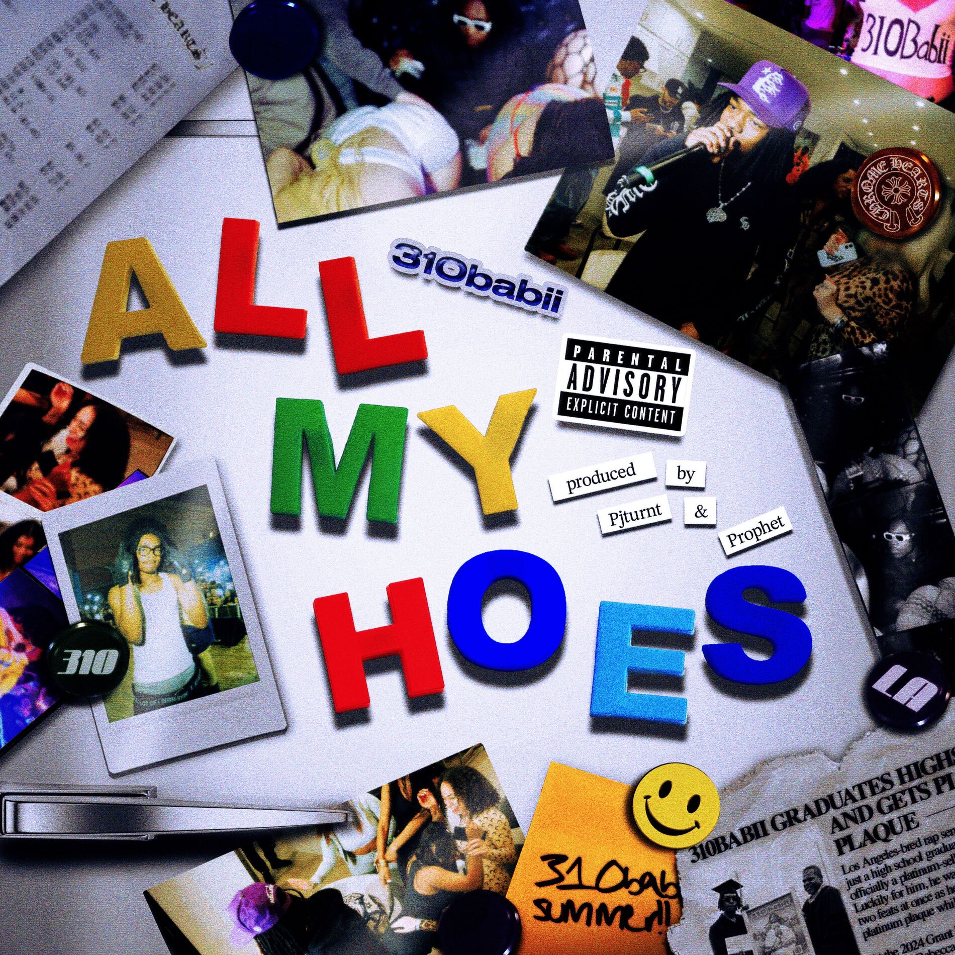 Album cover of all my hoes