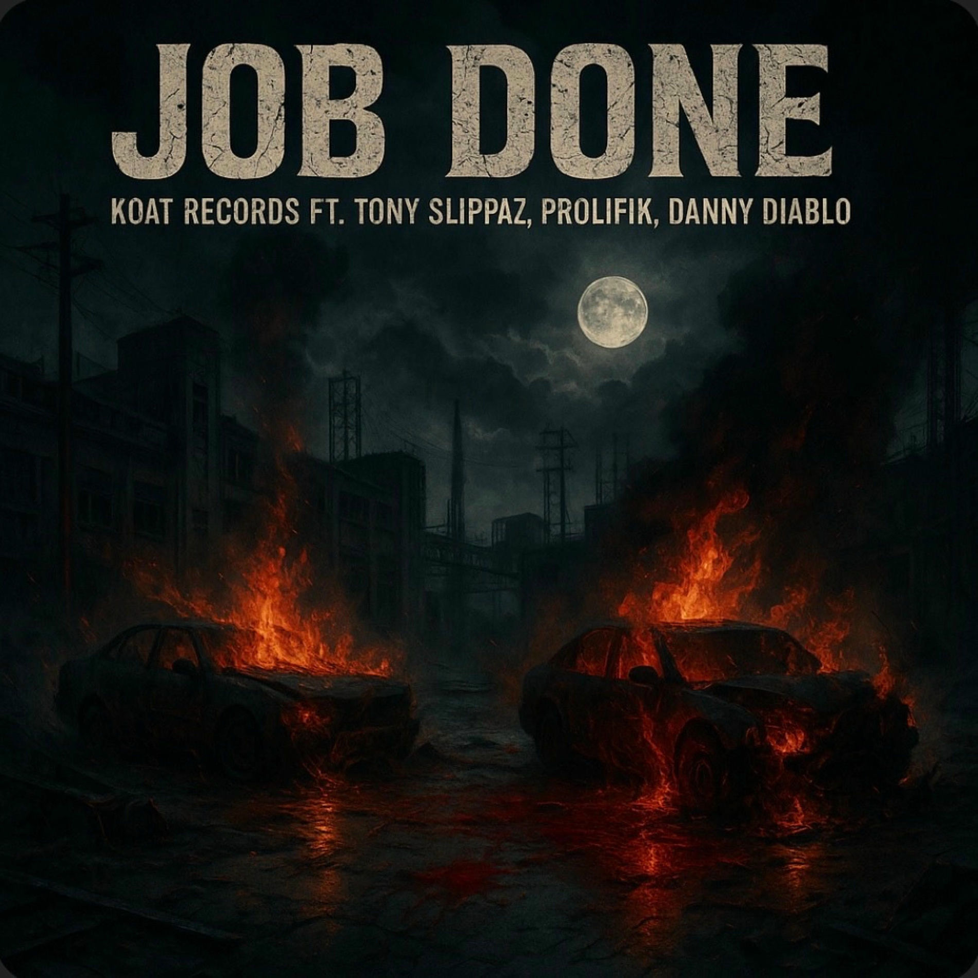 Album cover of Job Done (feat. Tony Slippaz, Gideon, Oib1, Prolifik, Danny Diablo & Profit Stopit)