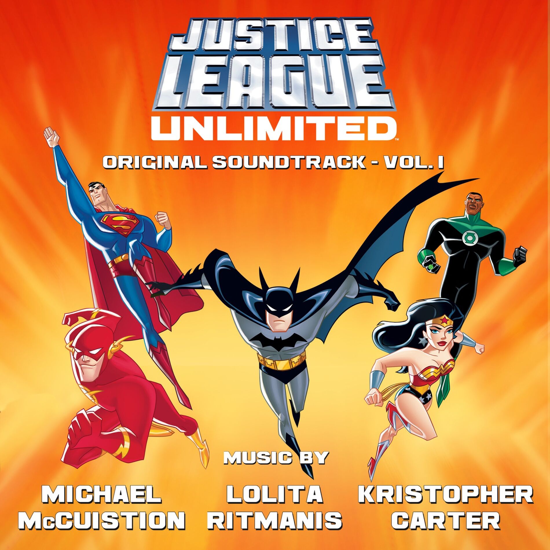 Album cover of Justice League Unlimited: Original Soundtrack, (Vol. 1)