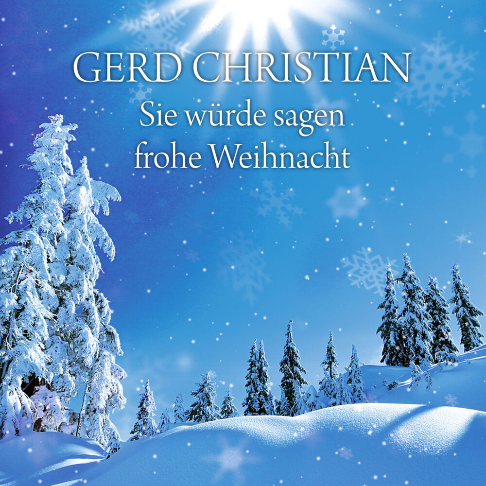 Picture of Sie würde sagen frohe Weihnacht