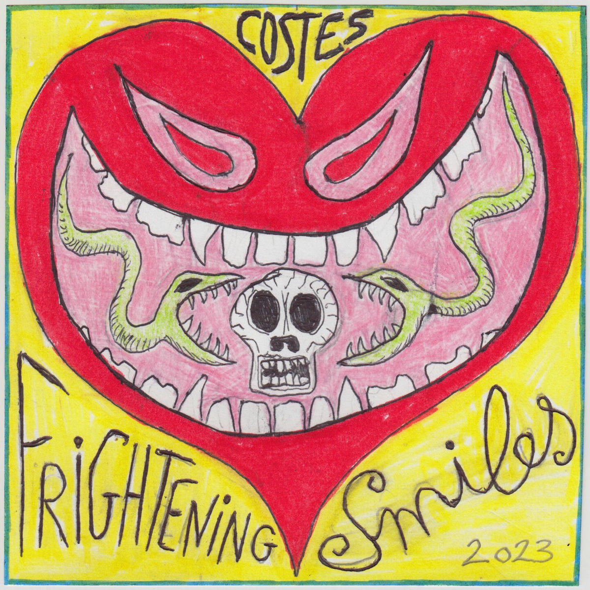 Album cover of Frightening smiles