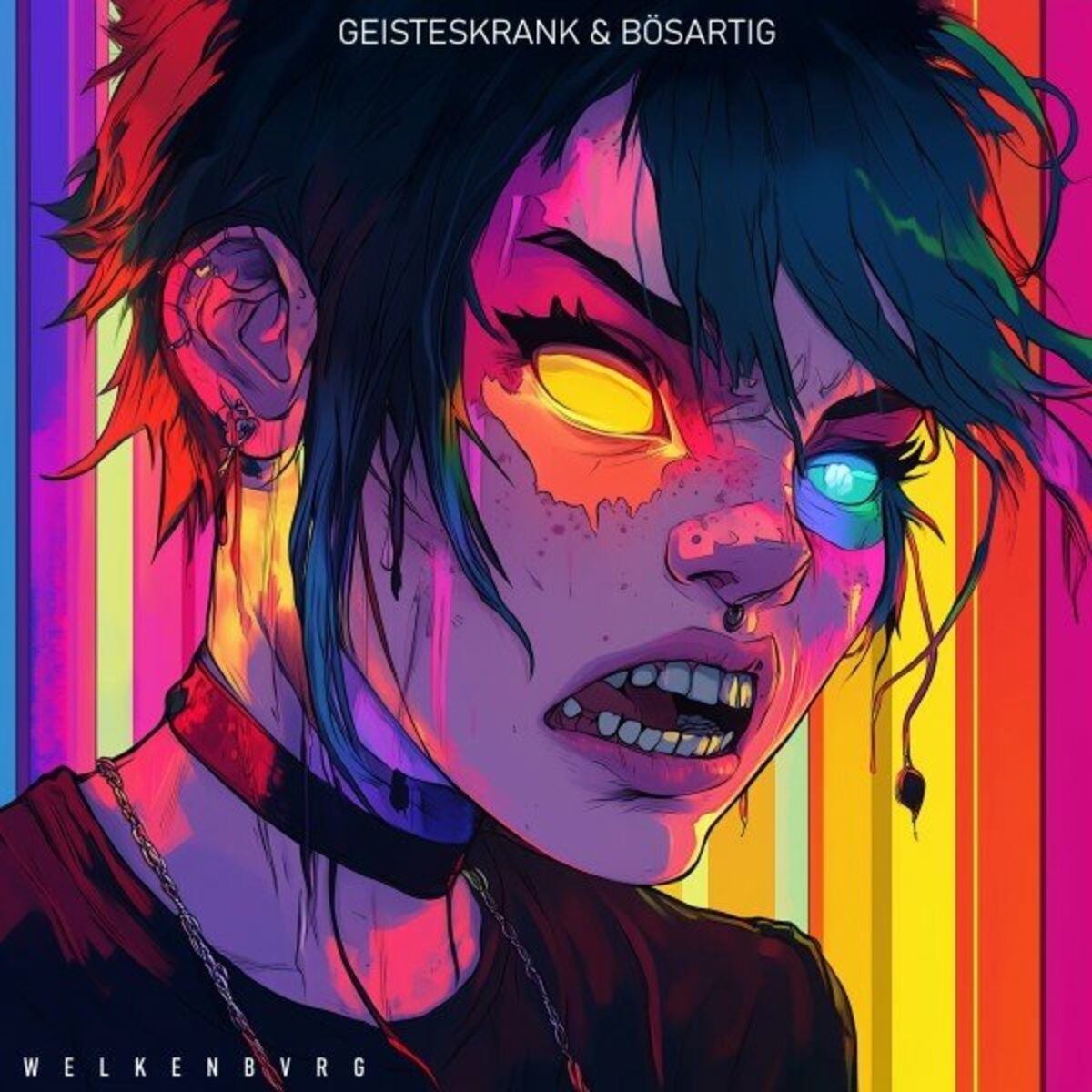 Album cover of Geisteskrank & bösartig