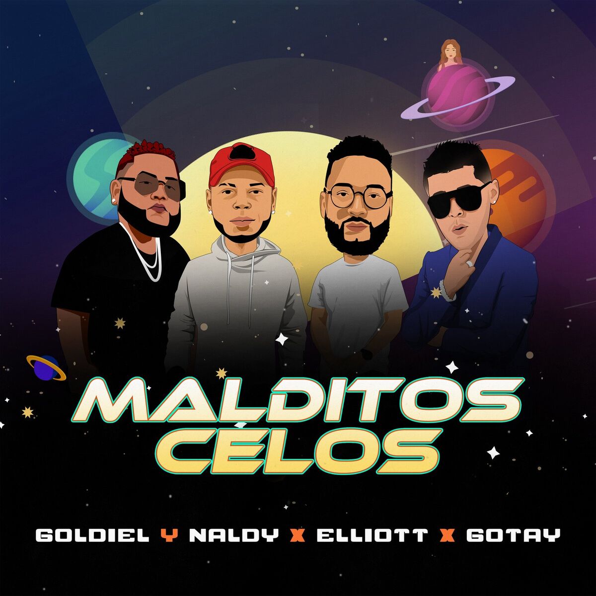 Album cover of Malditos Celos