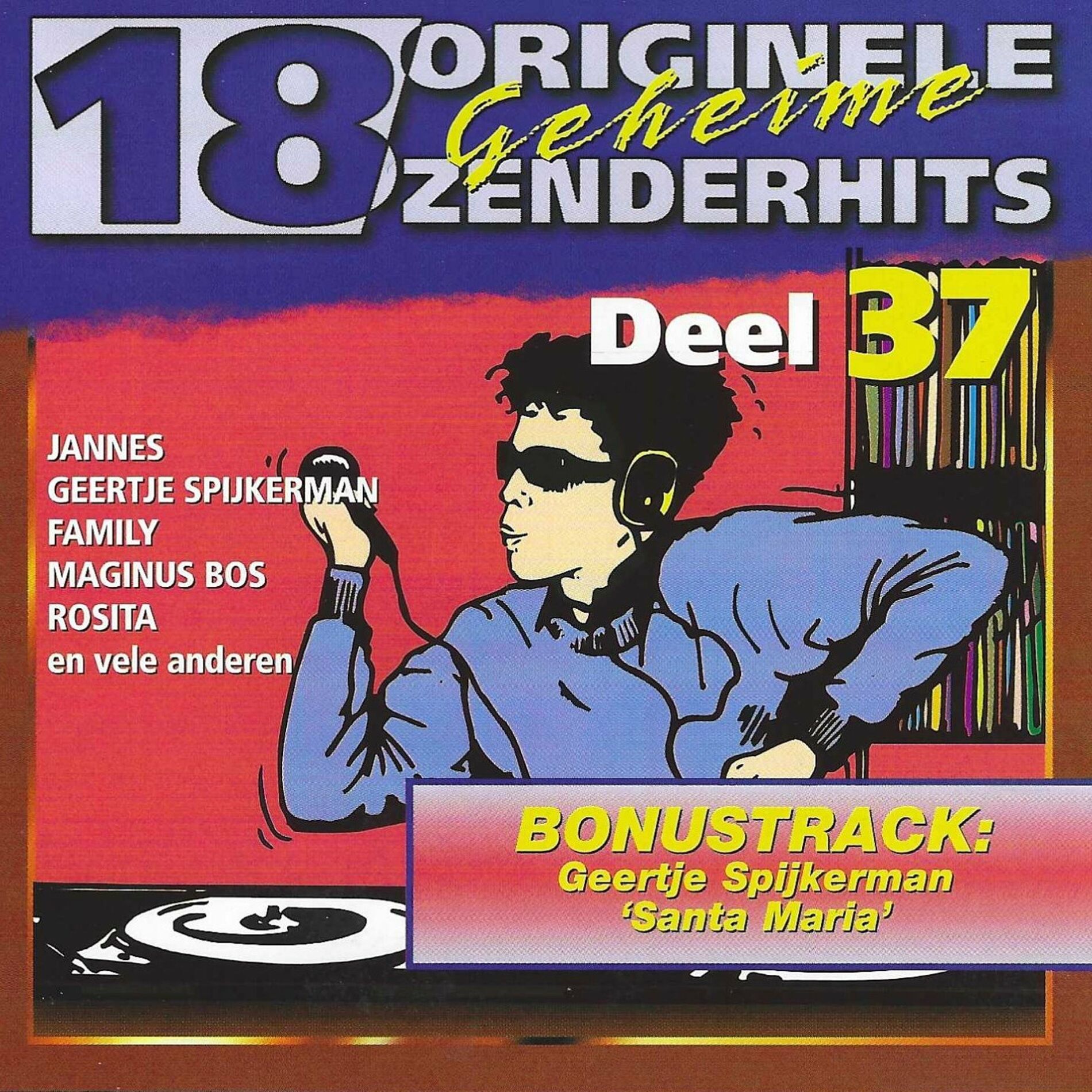 Album cover of 18 Originele Geheime Zenderhits. Deel 37