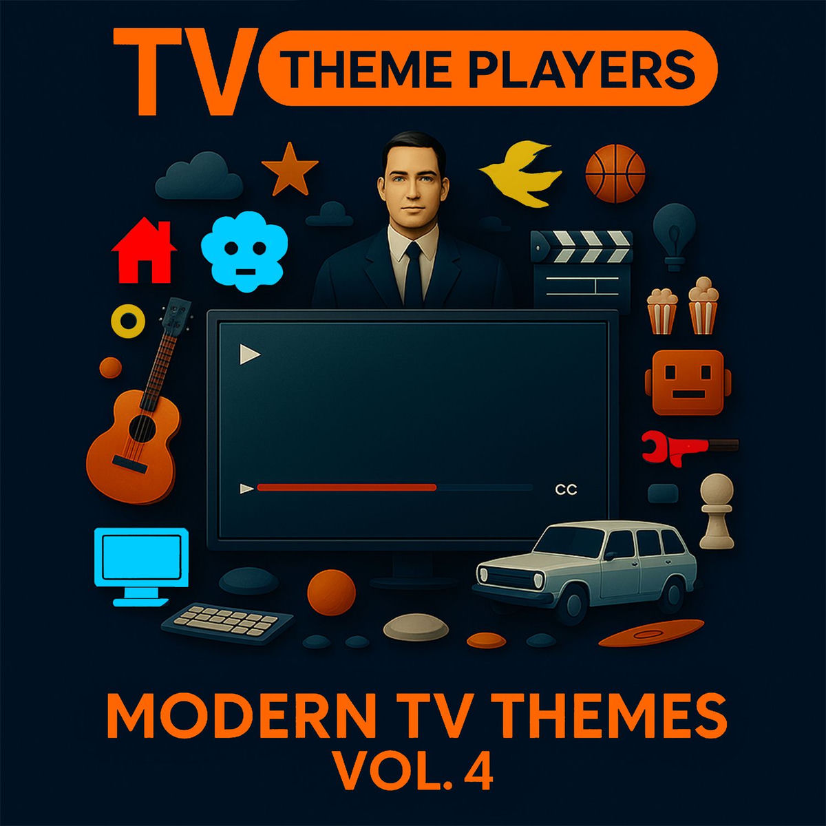 Album cover of Modern TV Themes, Vol. 4