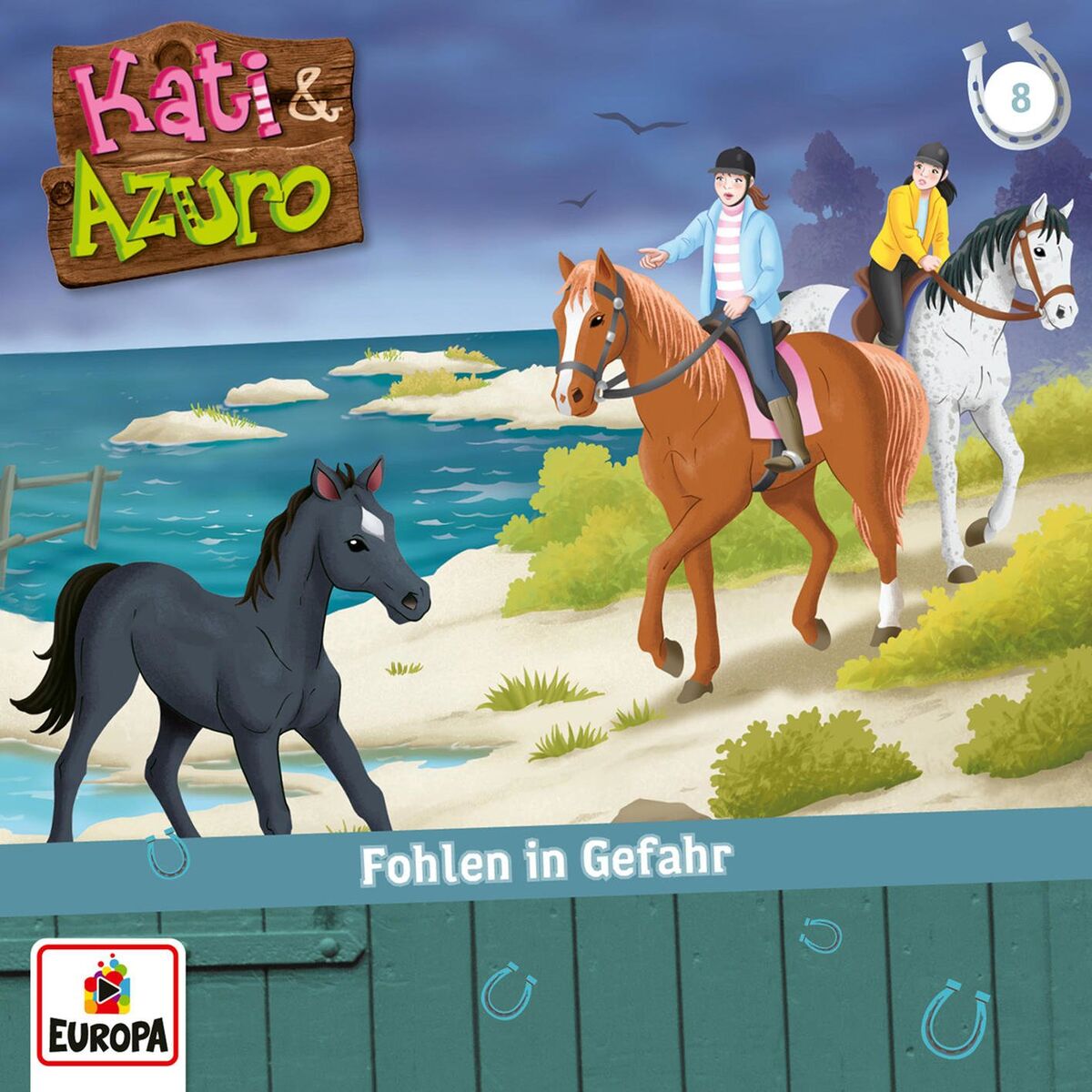 Album cover of 08 - Fohlen in Gefahr