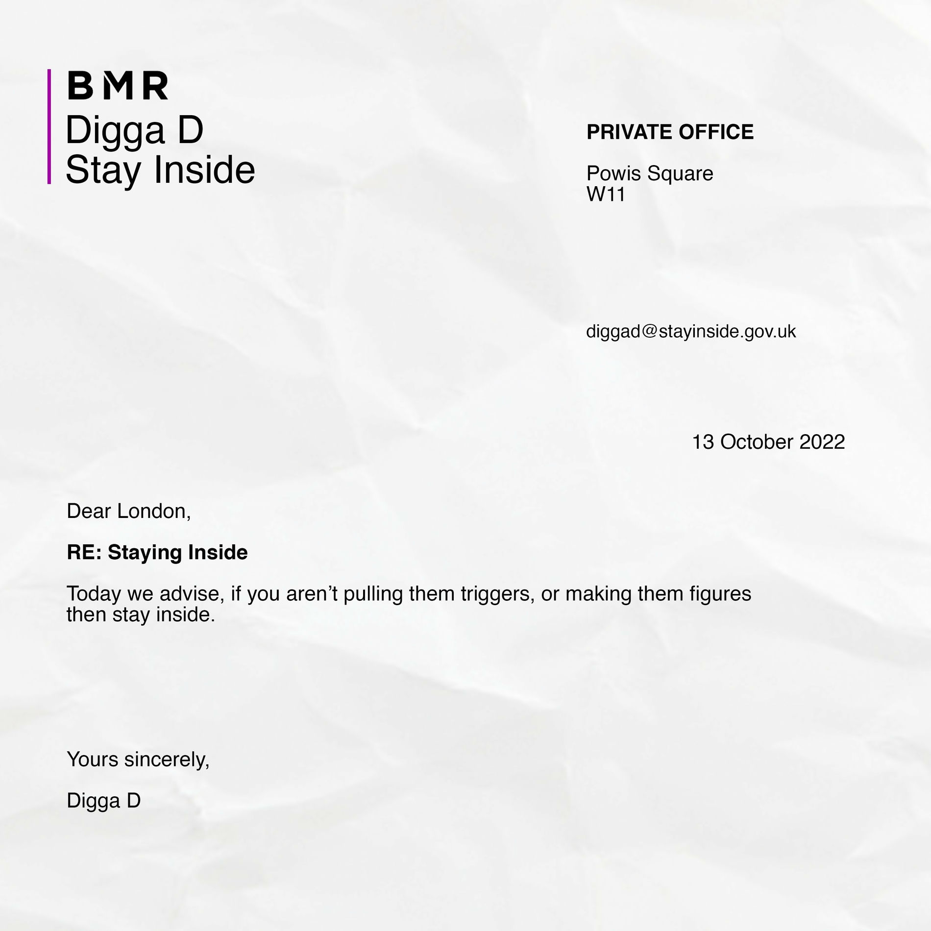 Album cover of Stay Inside