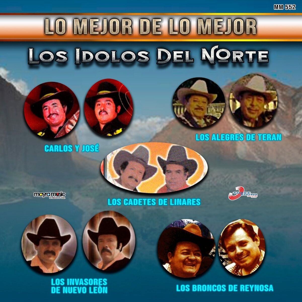 Album cover of Los Ídolos Del Norte, Lo Mejor De Lo Mejor