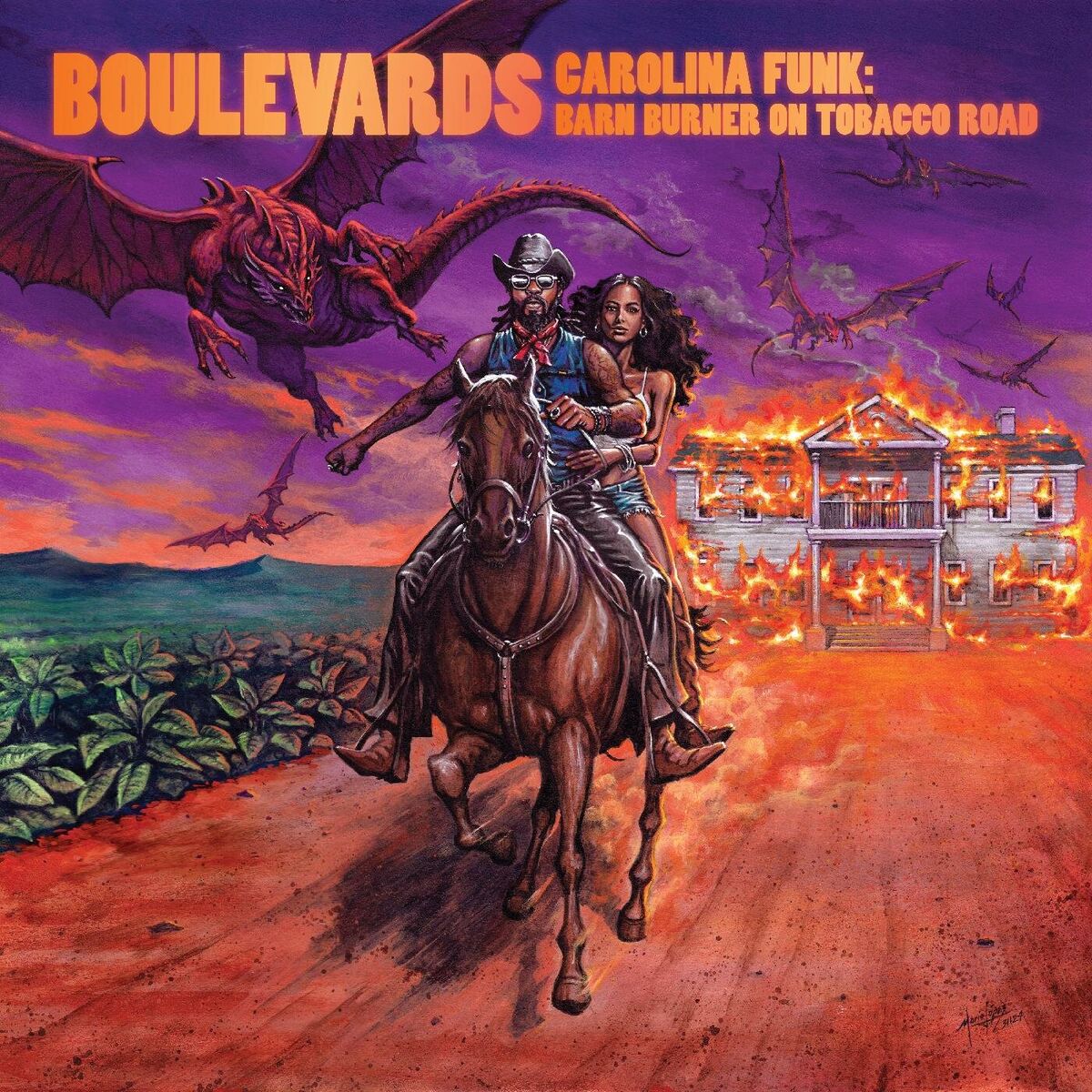 Album cover of Carolina Funk: Barn Burner on Tobacco Road