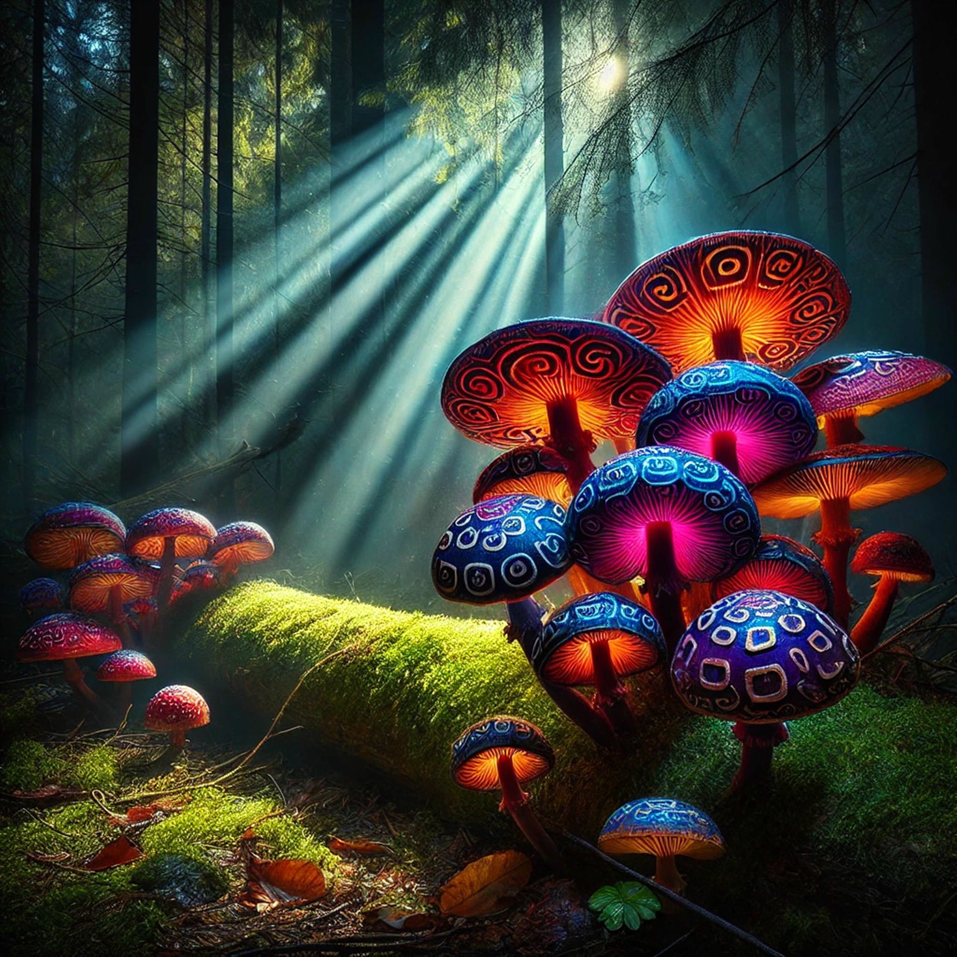 Album cover of the murmur of a dark forest