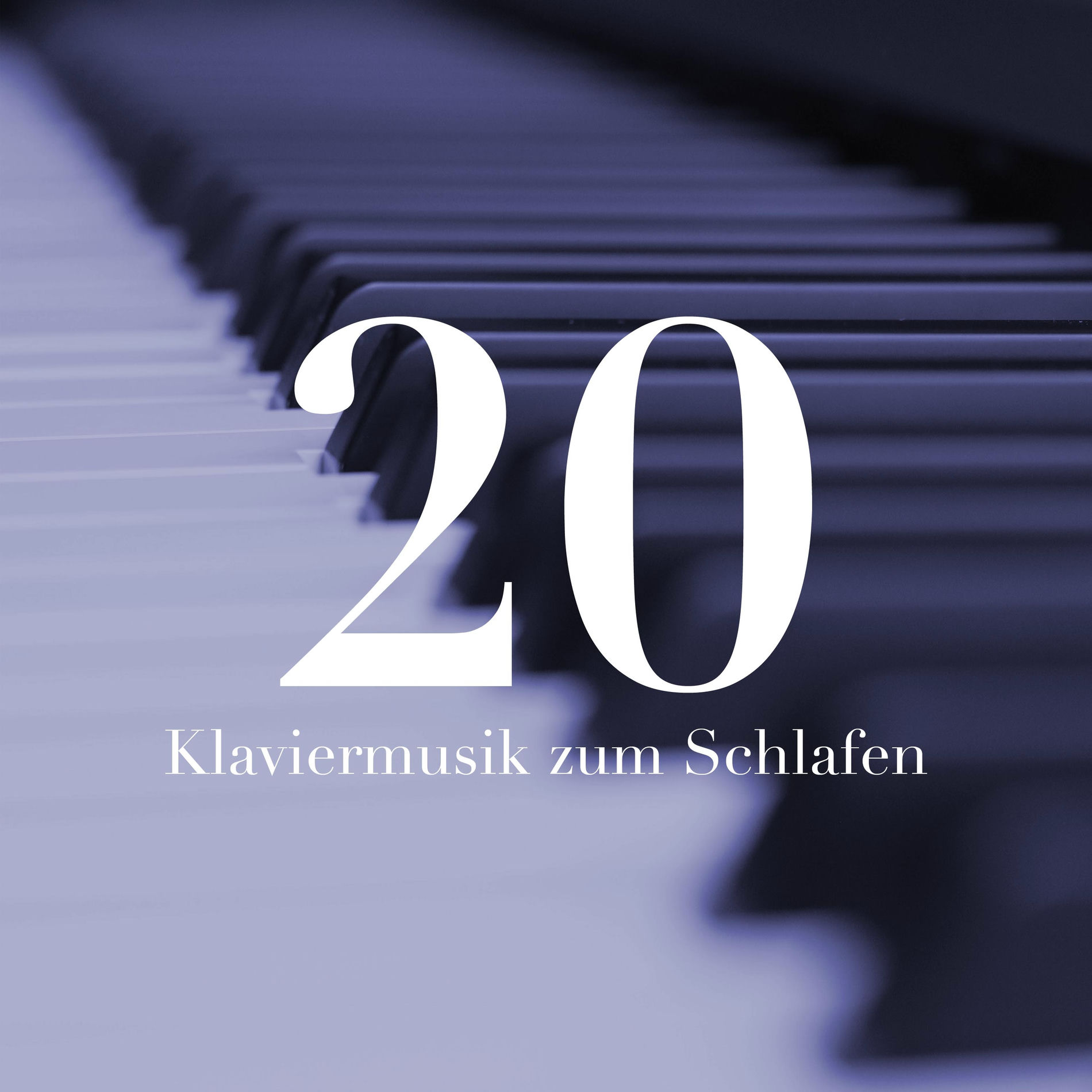 Album picture of 20 Klaviermusik zum Schlafen - beruhigende Piano-Musik für eine angenehme Nachtruhe