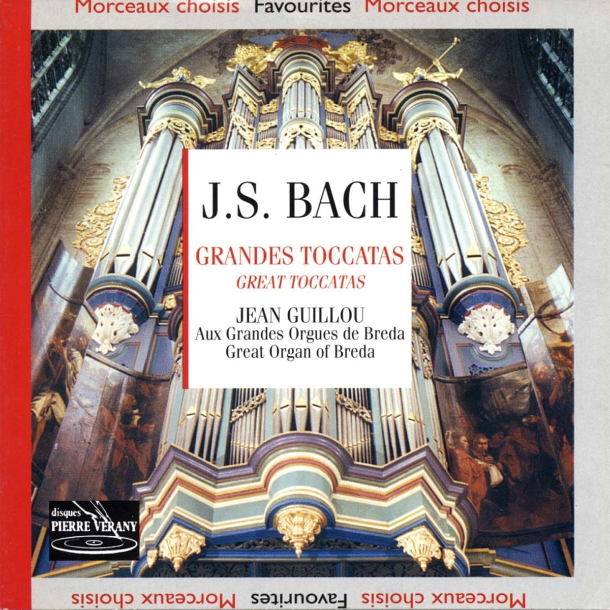 Album cover of Bach : Grandes toccatas