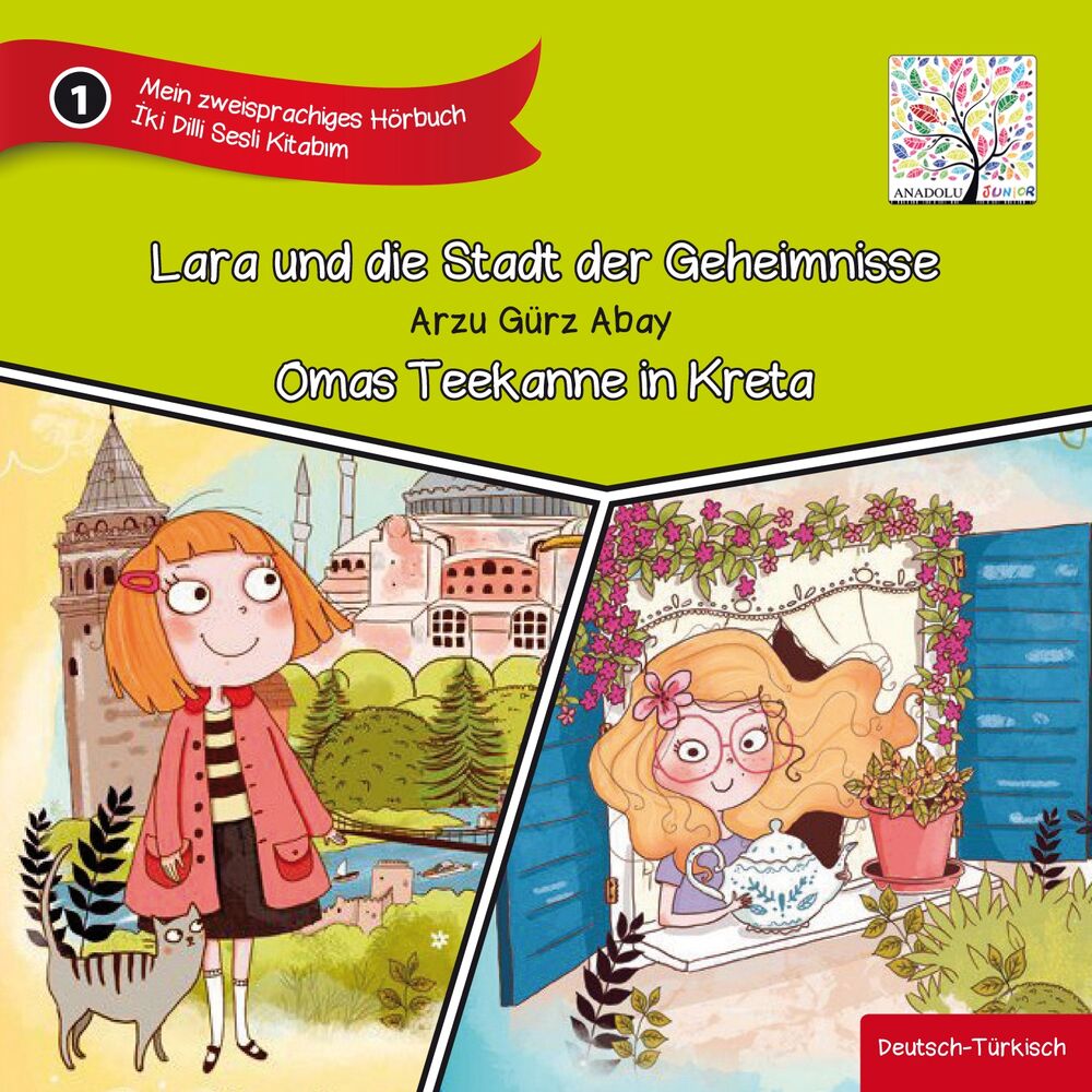 Picture of Mein zweisprachiges Hörbuch - Lara und die Stadt der Geheimnisse & Omas Teekanne in Kreta