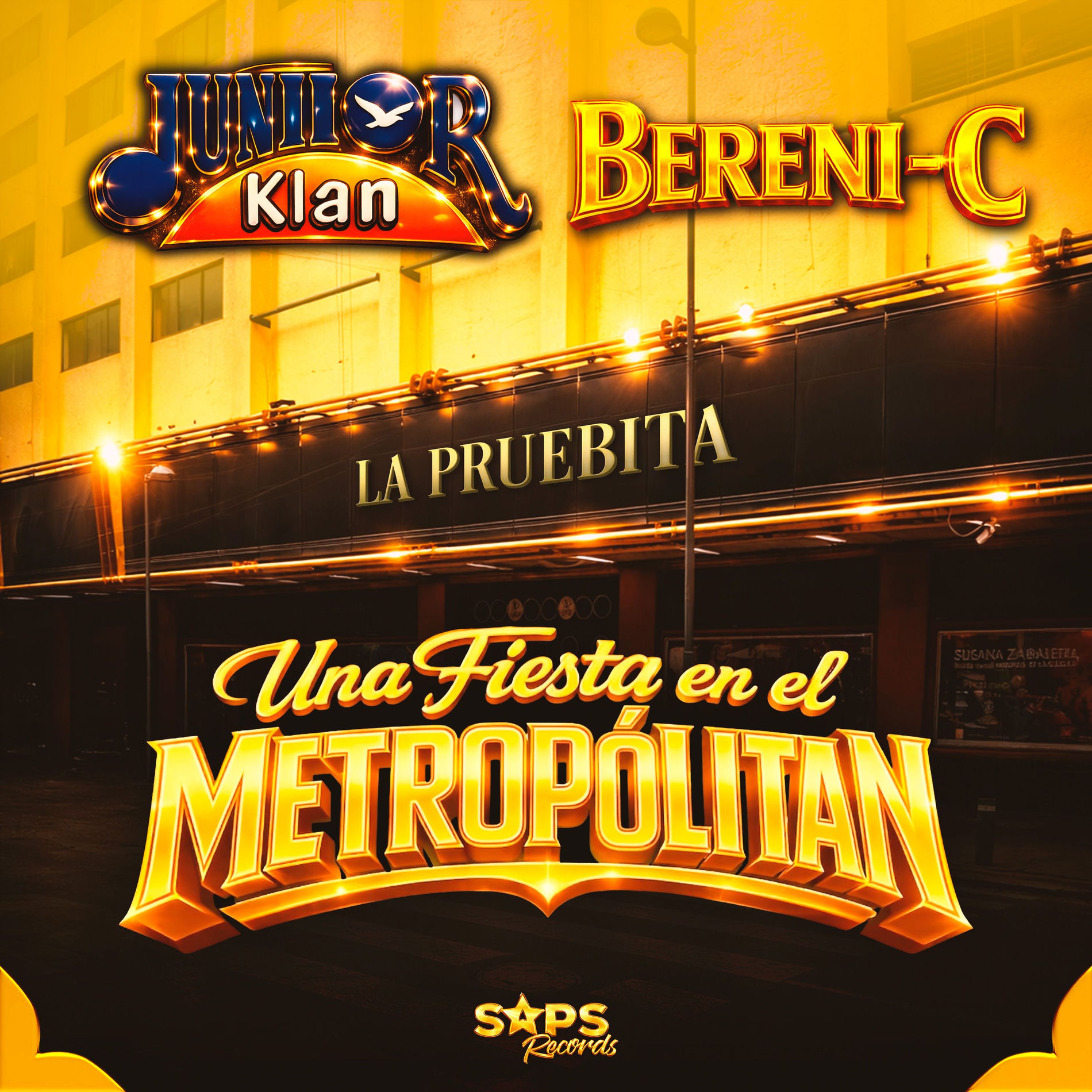 Album cover of La Pruebita (Una Fiesta en el Metropólitan)