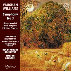 Cover of Vaughan Williams: Symphony No. 5 & Scenes from Pilgrim's Progress