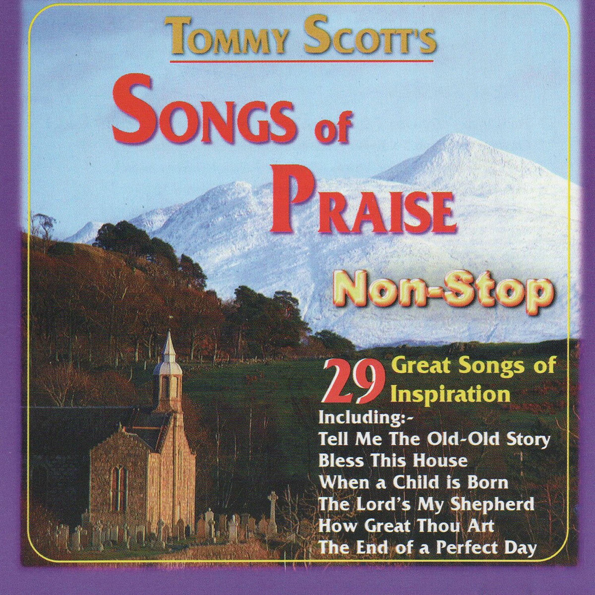 Album cover of Tommy Scott's Songs of Praise Non-Stop