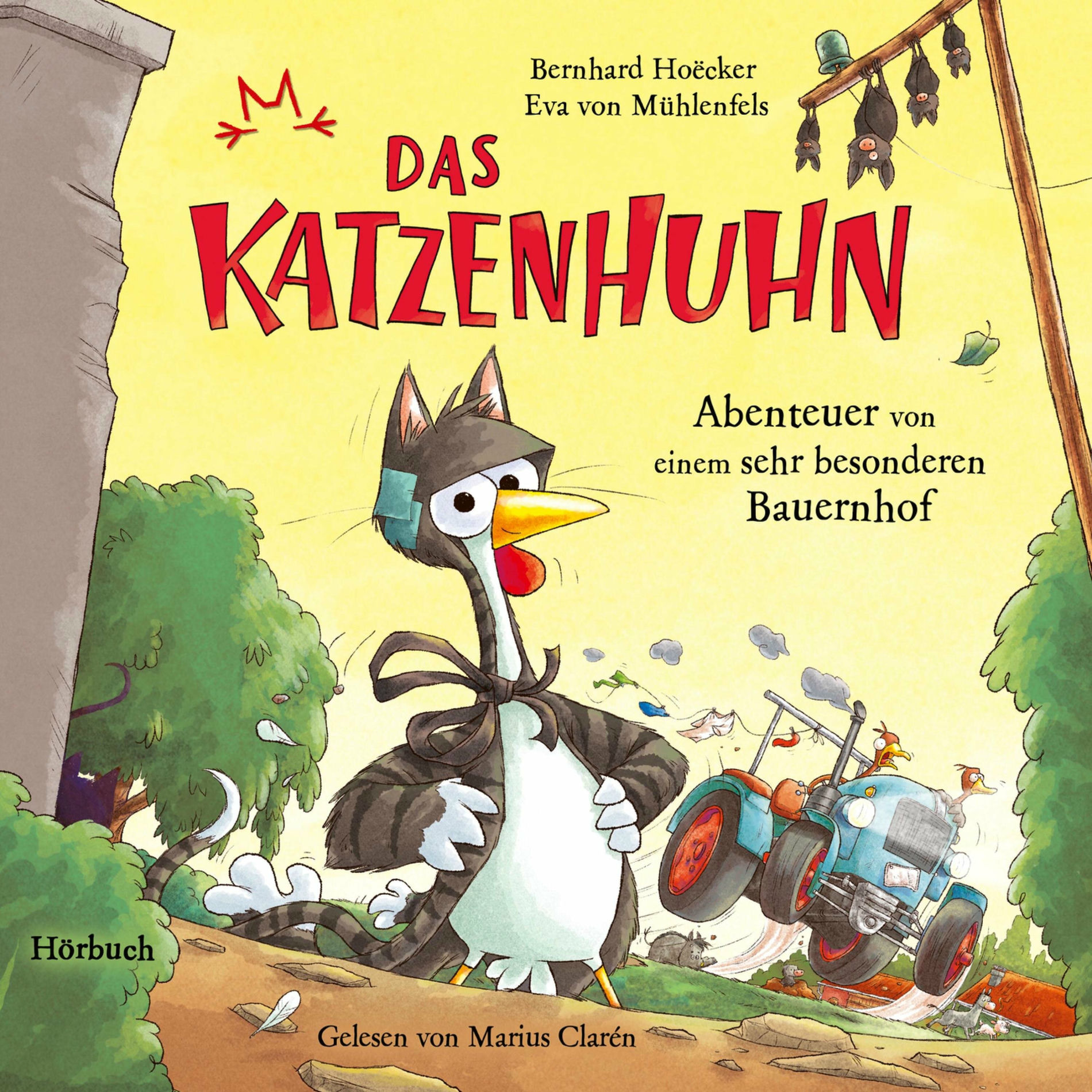 Album cover of Bernhard Hoëcker, Eva von Mühlenfels: Das Katzenhuhn 2 - Abenteuer von einem sehr besonderen Bauernhof