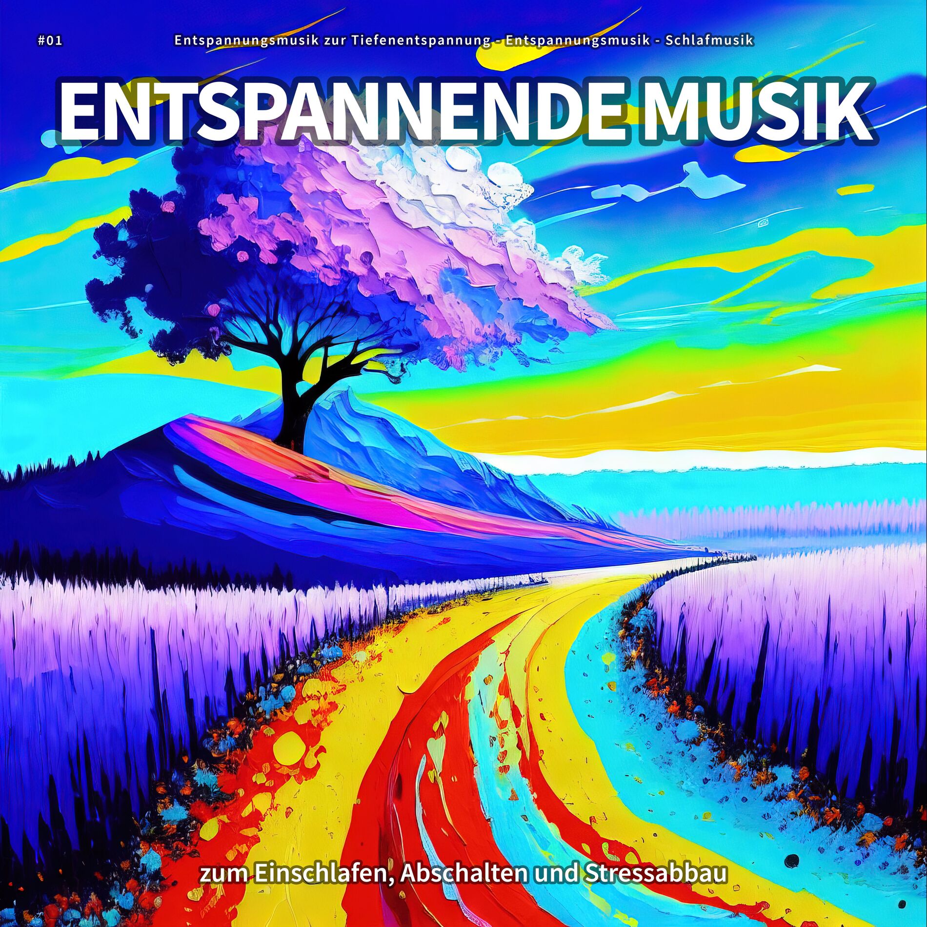 Album cover of #01 Entspannende Musik zum Einschlafen, Abschalten und Stressabbau