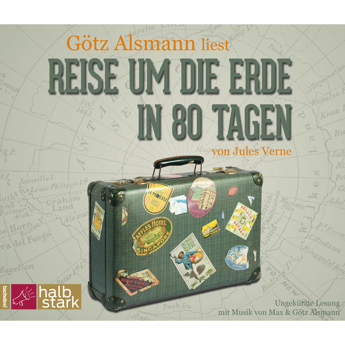 Album cover of Reise um die Erde in 80 Tagen, Teil 1